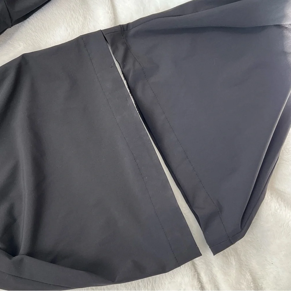 ALO Yoga Black Wide-Leg High-Rise Pants - Picture 13 of 16